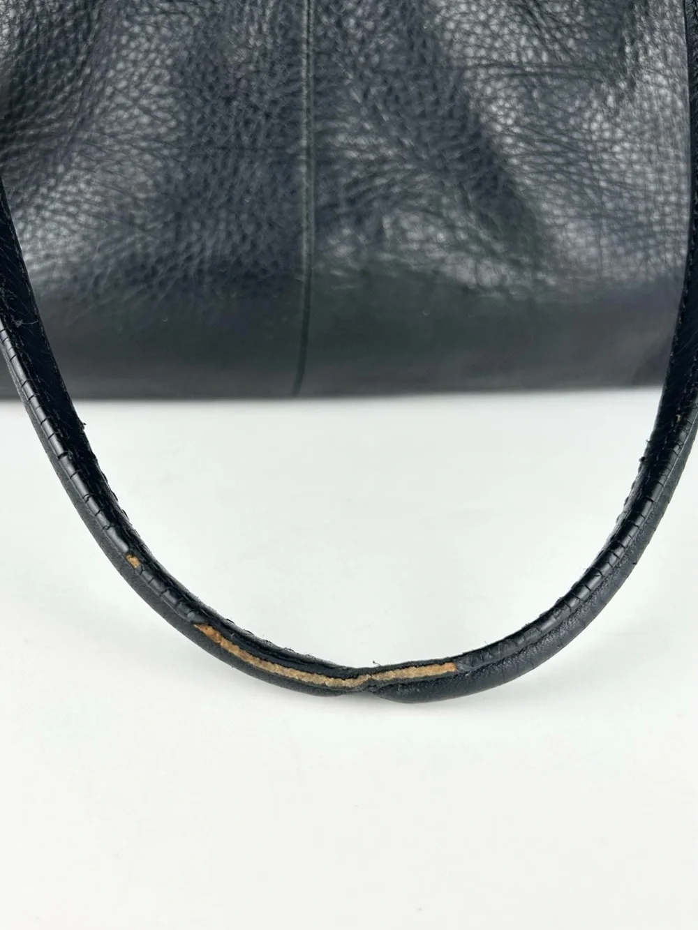 Coach Madison Madeline Black Leather Flap Purse Bag Satchel - Picture 11 of 15